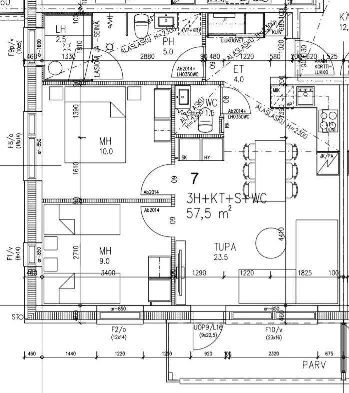 Levin Kunkku, Apartment B7 Luaran gambar